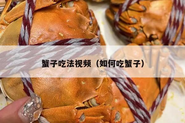 蟹子吃法视频（如何吃蟹子）